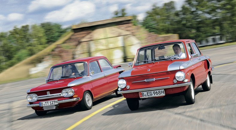 NSU TT kontra ZAZ 968 A Zaporożec - w tak róznym wieku, a tak podobne