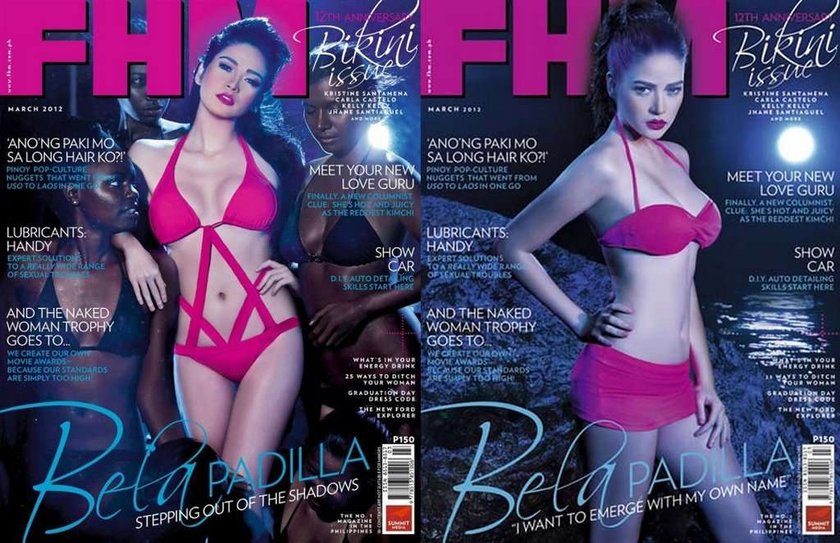 FHM marzec 2012 - Okładka Bela Padilla