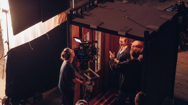 Film Fatherland - zdjęcie z planu filmowego w WFF