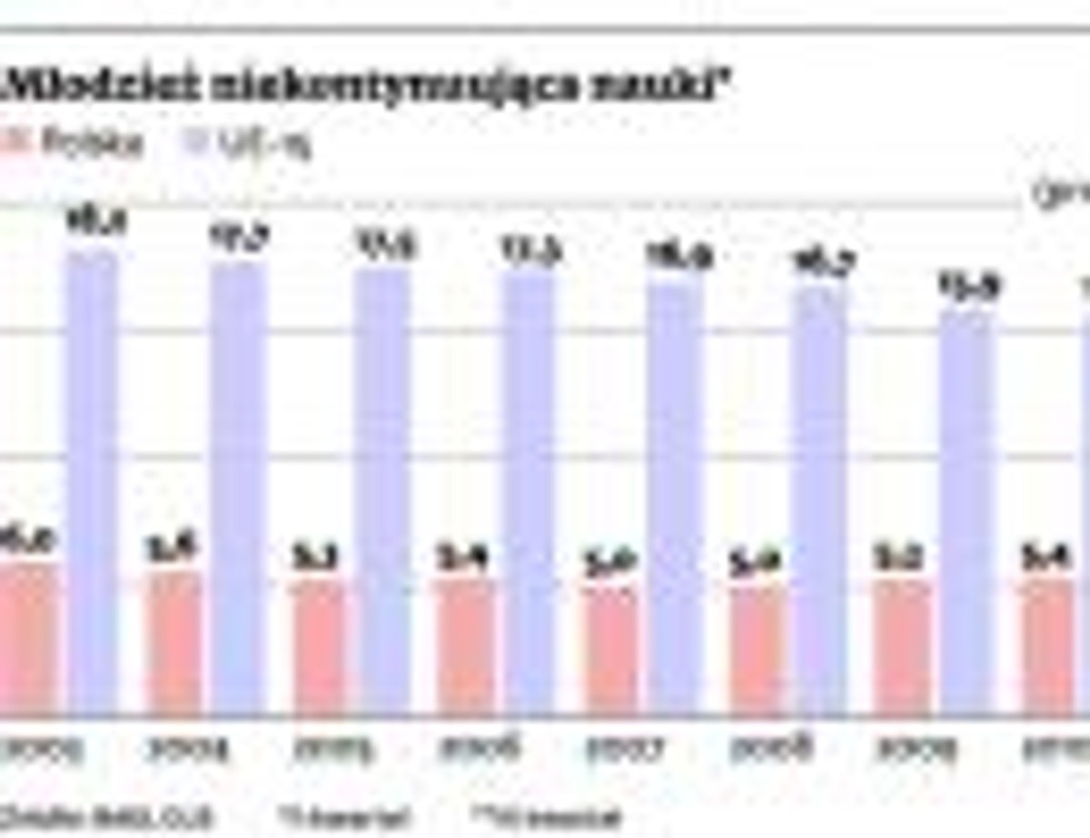 Młodzież niekontynuująca nauki