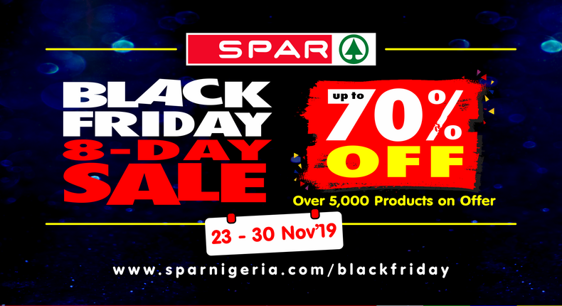 Unlimited shopping at SPAR’s Black Friday
