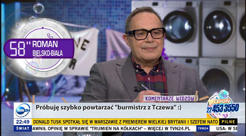 Tomasz Sianecki w "Szkle kontaktowym"