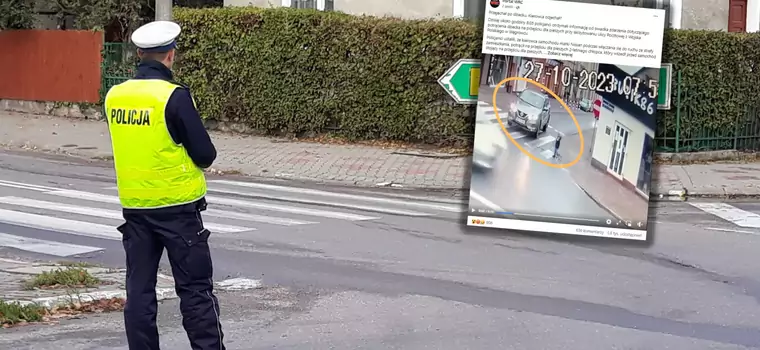 71-latek uderzył w dwulatka na pasach. O wszystkim dowiedział się od policji [WIDEO]