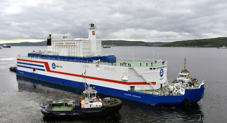 The Akademik Lomonosov, the world's first floating nuclear power plant, has completed its odyssey from the Arctic port of Murmansk to the country's far east -- but environmentalists fear for the consequences