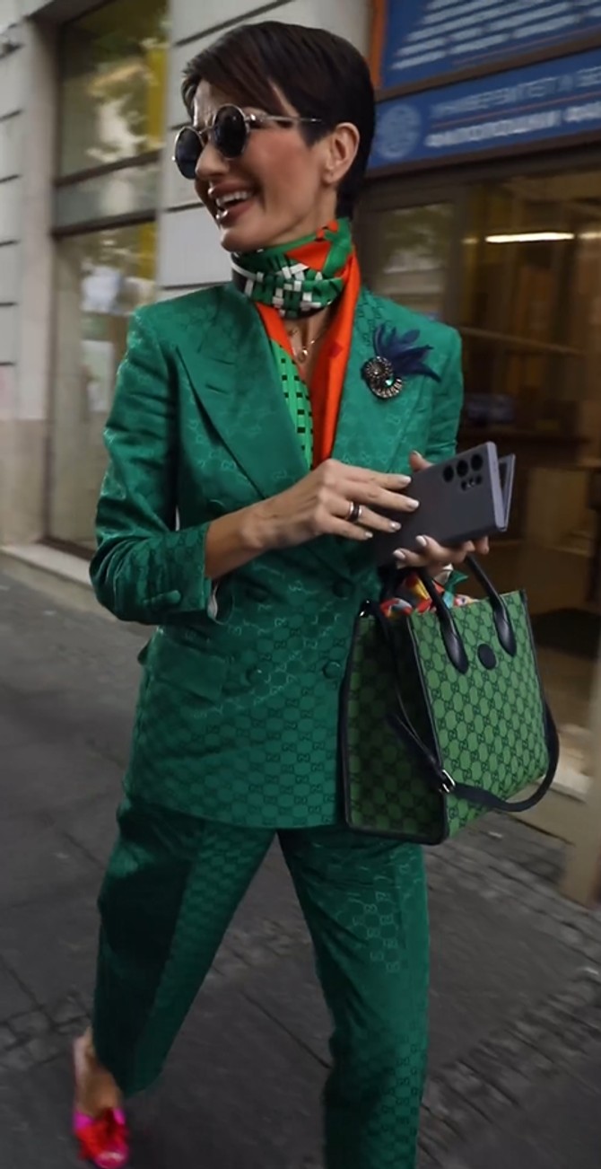 Ova žena je modna ikona Beograda