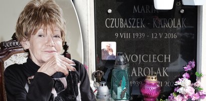 Zadziwiający widok na grobie Marii Czubaszek. Ludzie naprawdę to zostawiają na grobowej krypcie