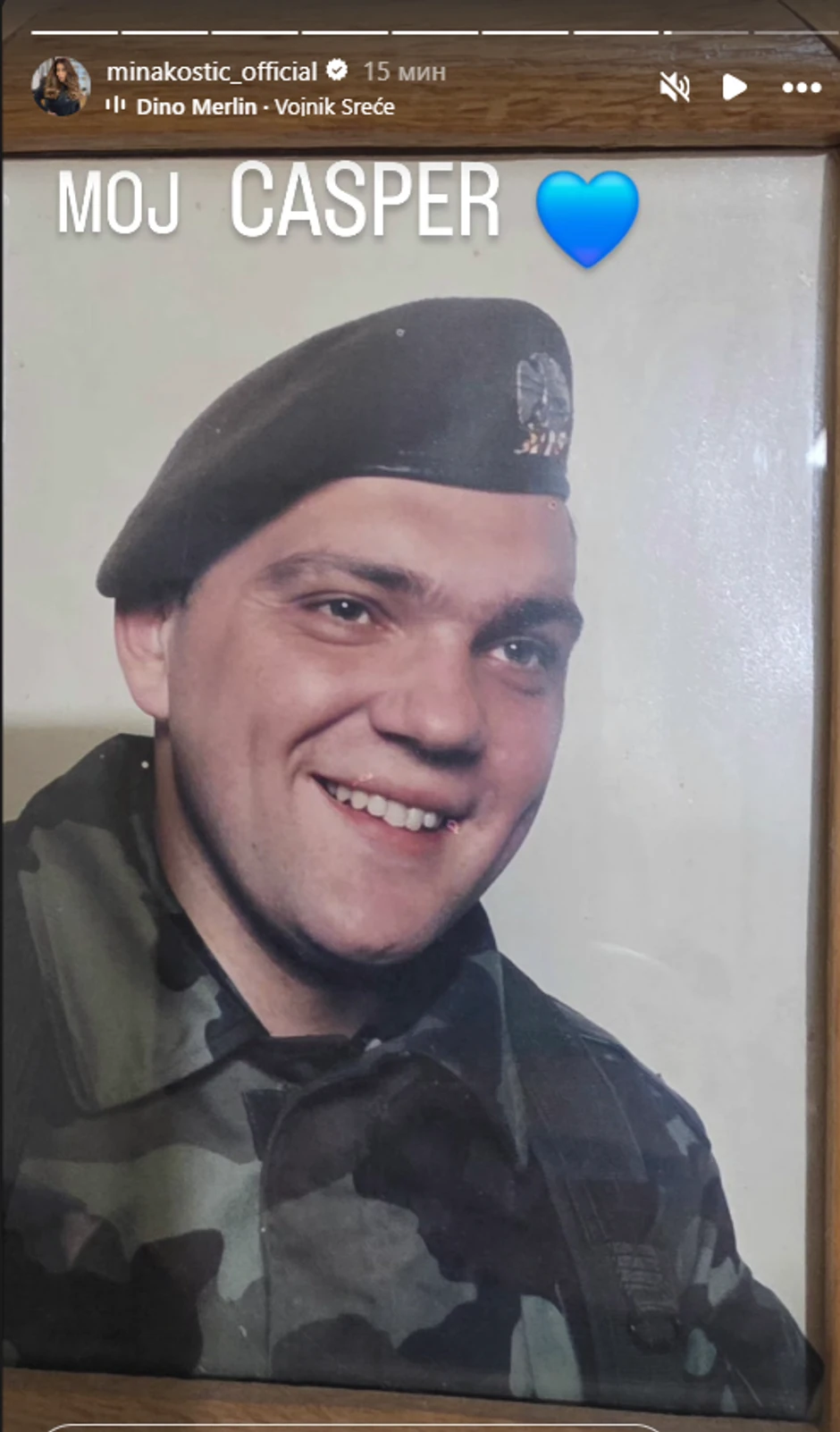 Mina Kostić podelila staru Kasperovu fotografiju 