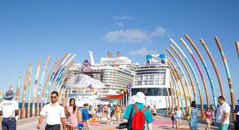 Say goodbye to quiet pool decks and peaceful buffet lines — cruise ships are going to be packed in 2024.Brittany Chang/Business Insider
