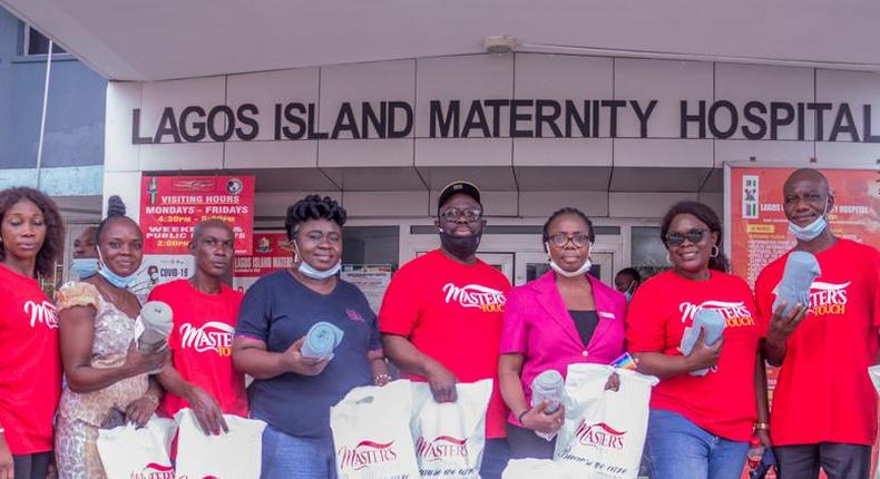 Hospitals and humanitarian organisations in Lagos benefit from Master's Touch Give A Blanket Initiative