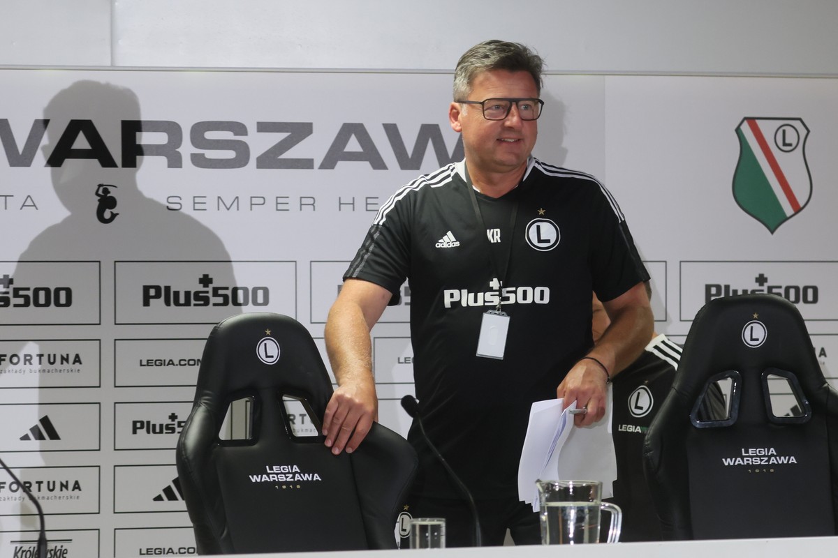 Trener Legii Kosta Runjaic