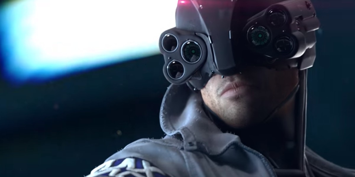 Kadr ze zwiastunu gry Cyberpunk 2077