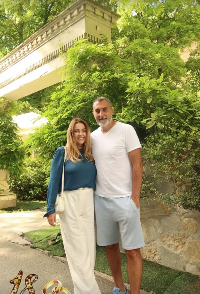Mina i Nenad Zimonjić (Foto: Instagram/minazimonjic_official)