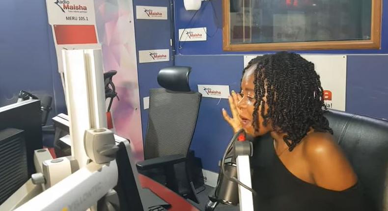 Radio Maisha news anchor Beatrice Maganga who announced her exit today, January 28, 2023