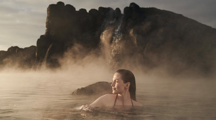 Mostantól szabad a fedetlen felsőtesttel fürdőzés az izlandi lagúnánál / Fotó: Sky Lagoon Iceland / Facebook