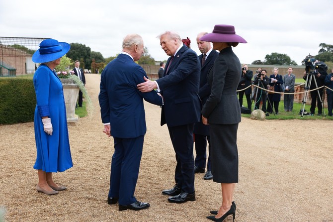 Susret Trampovih sa britanskom dinastijom