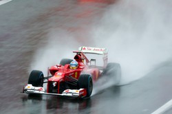 Alonso najszybszy na ostatnim treningu przed GP Belgii