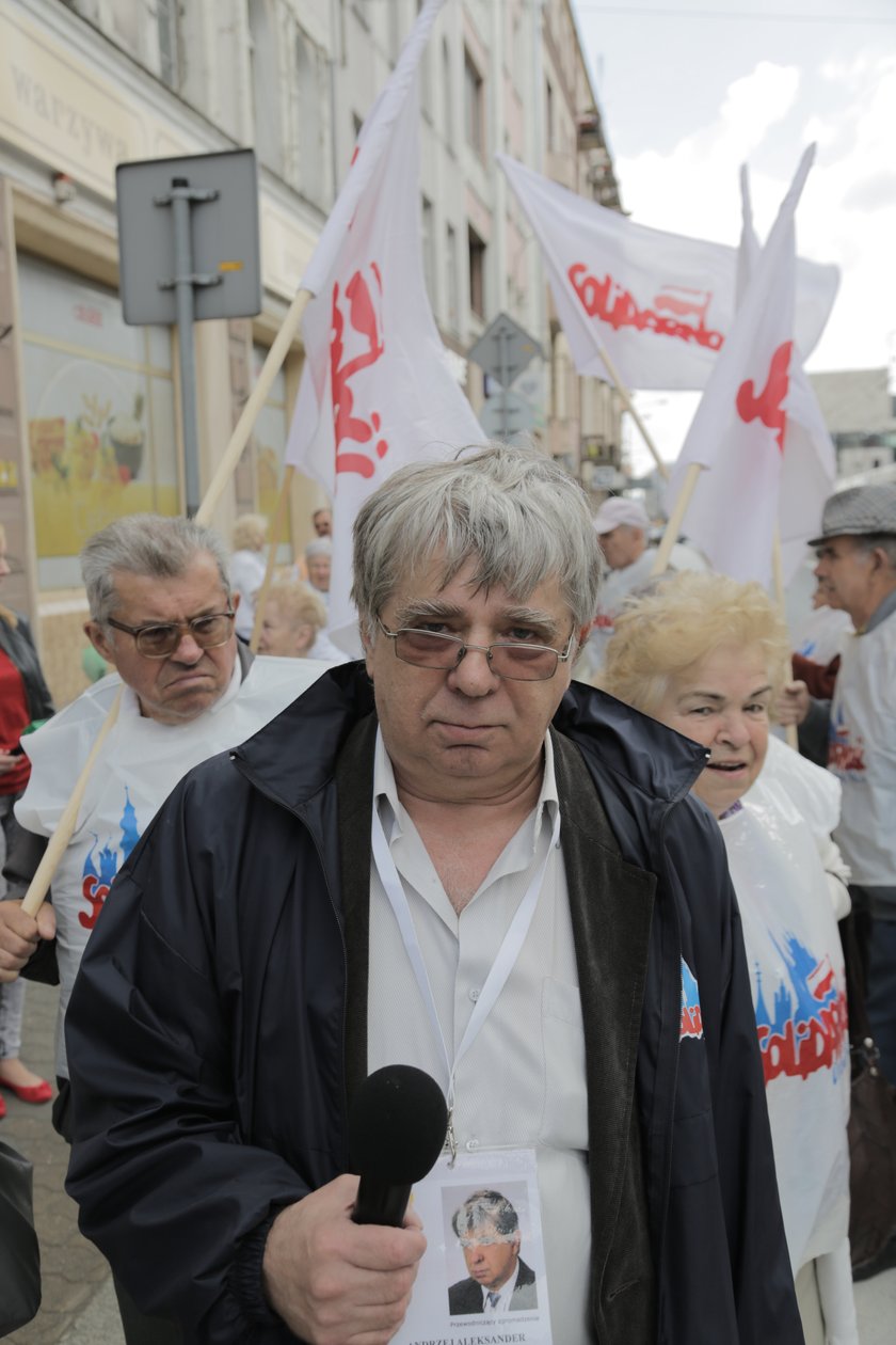 Andrzej Kowalski, przewodniczący sekcji emerytów NSZZ „Solidarność”