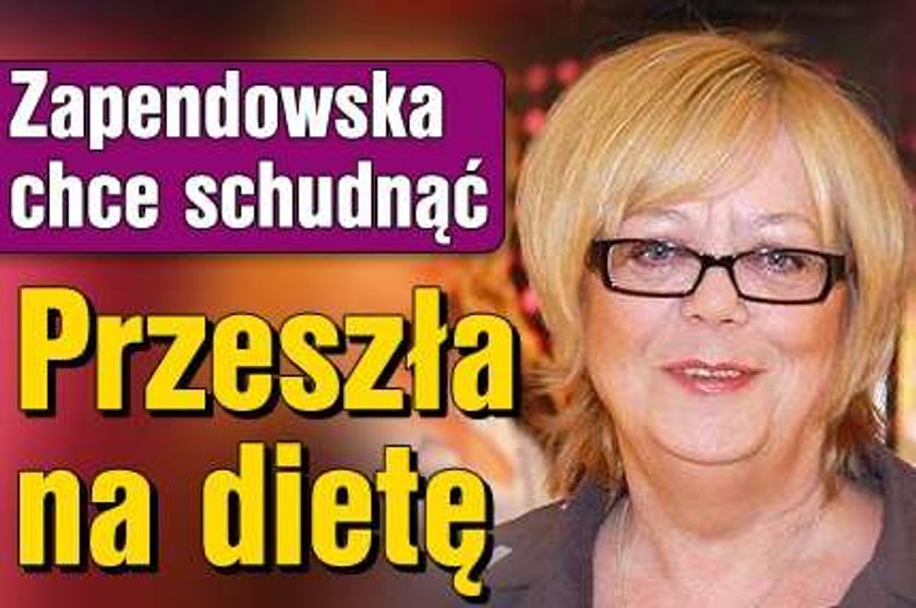 Zapendowska chce schudnąć. Przeszła na dietę 