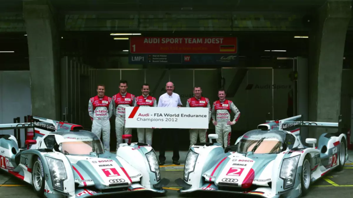 Mistrzowie Audi w WEC 2012