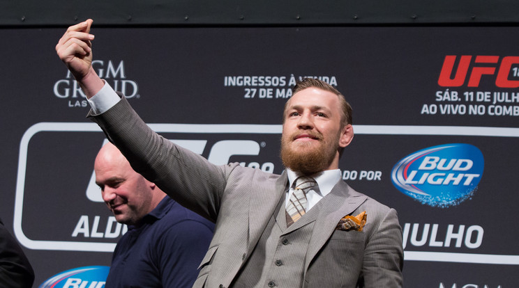 Conor McGregor rengeteget fog kaszálni/Fotó: AFP