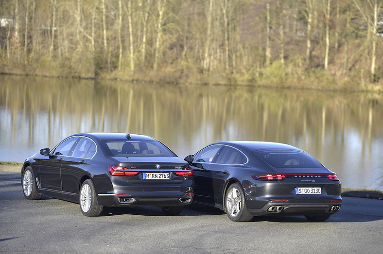 Porsche Panamera 4S Diesel kontra BMW 750d xDrive