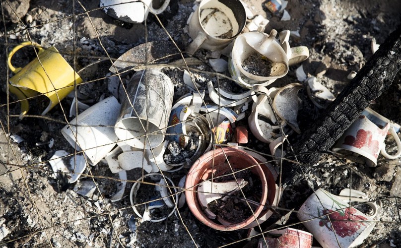 POZOSTAŁOŚCI PO 'DŻUNGLI' W CALAIS