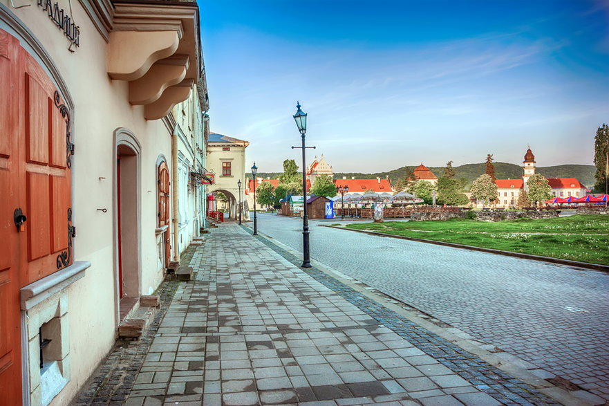 Rynek, Żółkiew, Ukraina