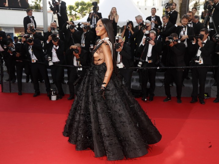 Naomi Campbell na Festiwalu Cannes 2022.