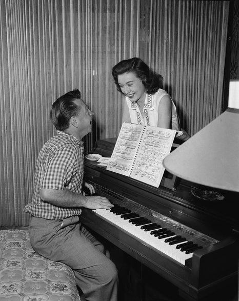 Mickey Rooney i Elaine Mahnken