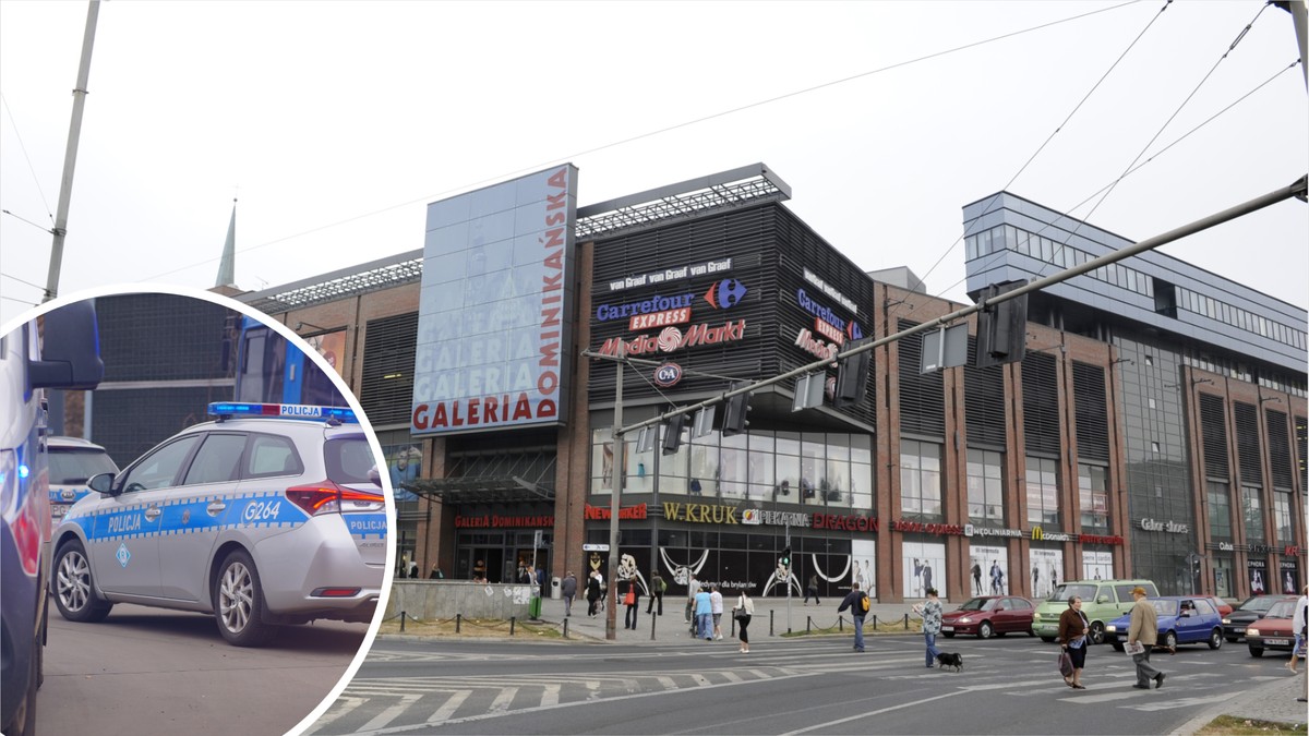 Mężczyzna spadł z dachu galerii. Tydzień wcześniej w tym samym mieście doszło do podobnej tragedii