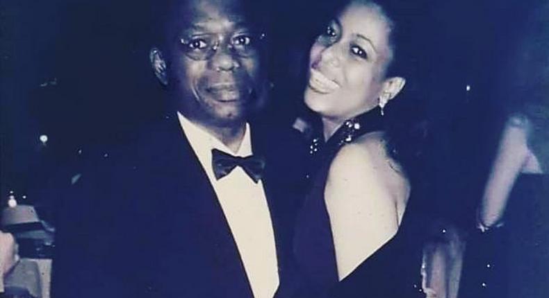 Late Dr Oluwatosin Ajayi and wife, Helen Prest-Ajayi [Instagram/HelenPrestAjayi]