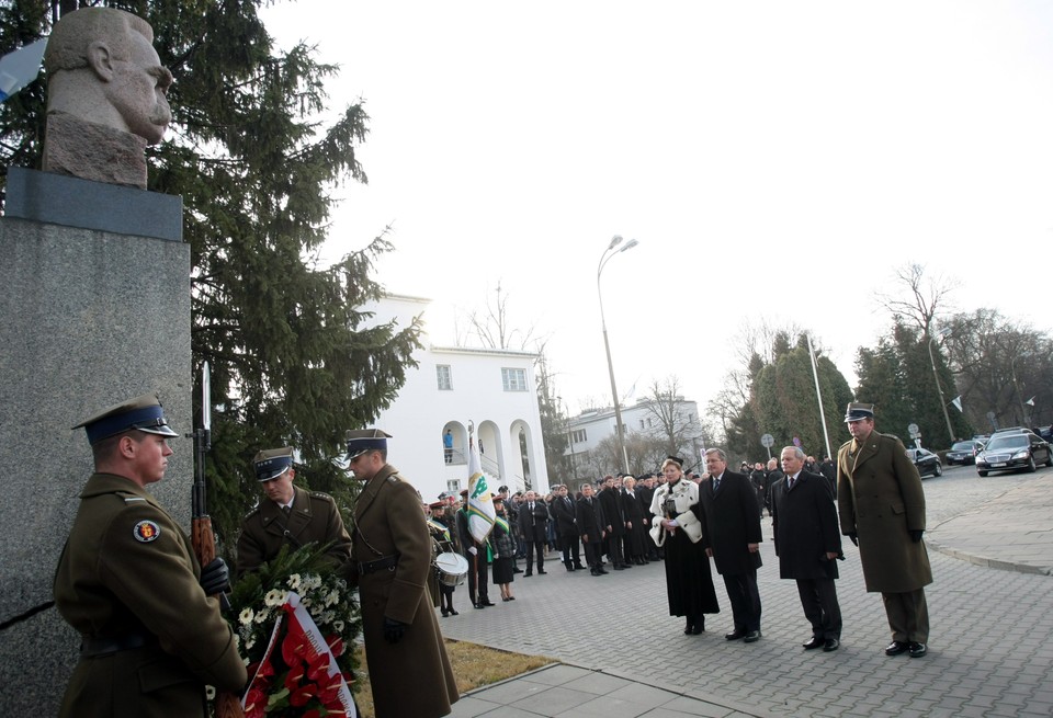 Prezydent Komorowski świętuje z AWF