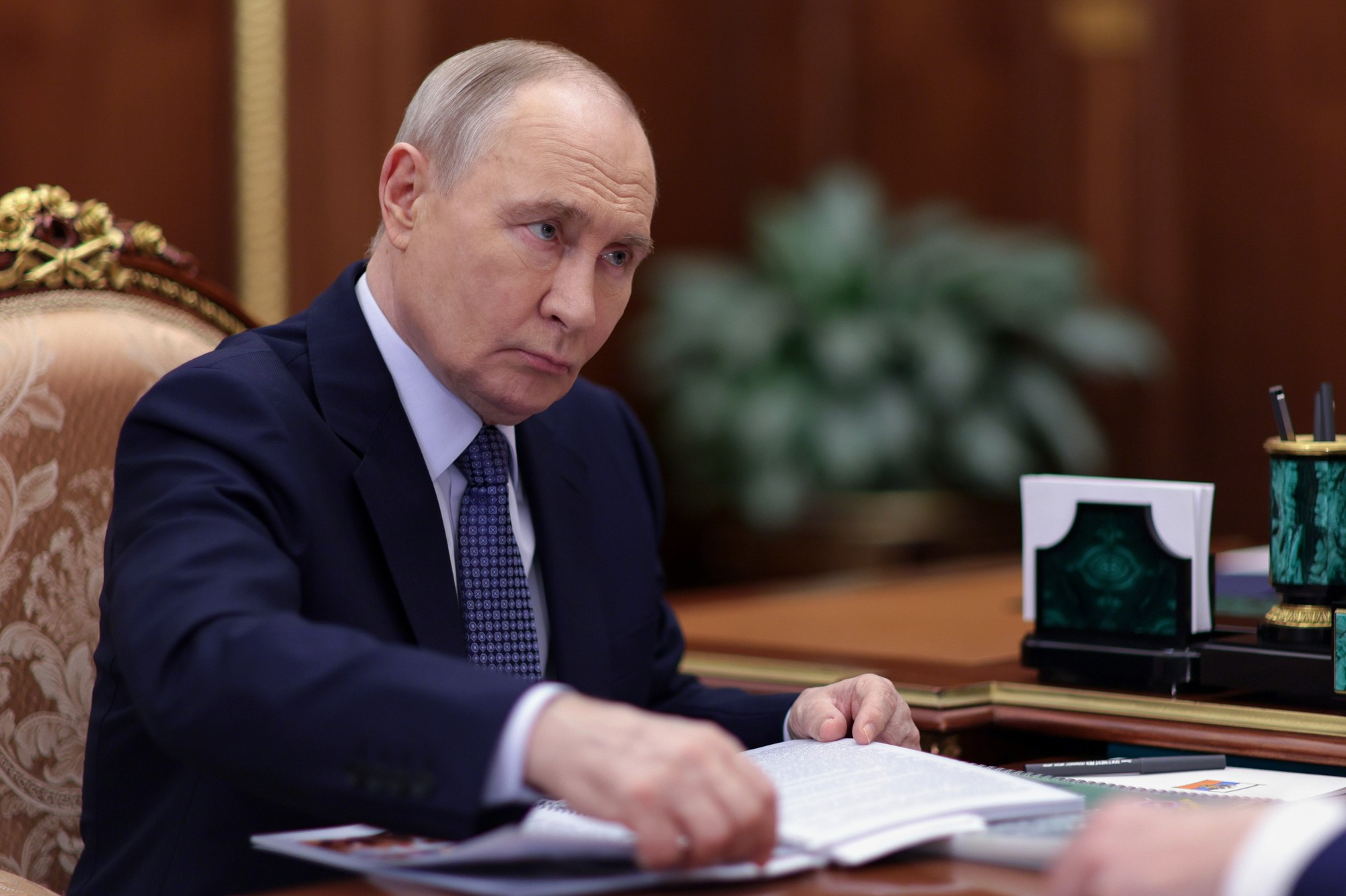 Ruský prezident Vladimir Putin. 