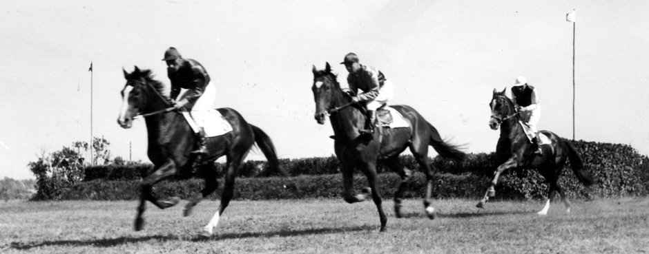 Tor wyścigowy w 1939 roku.