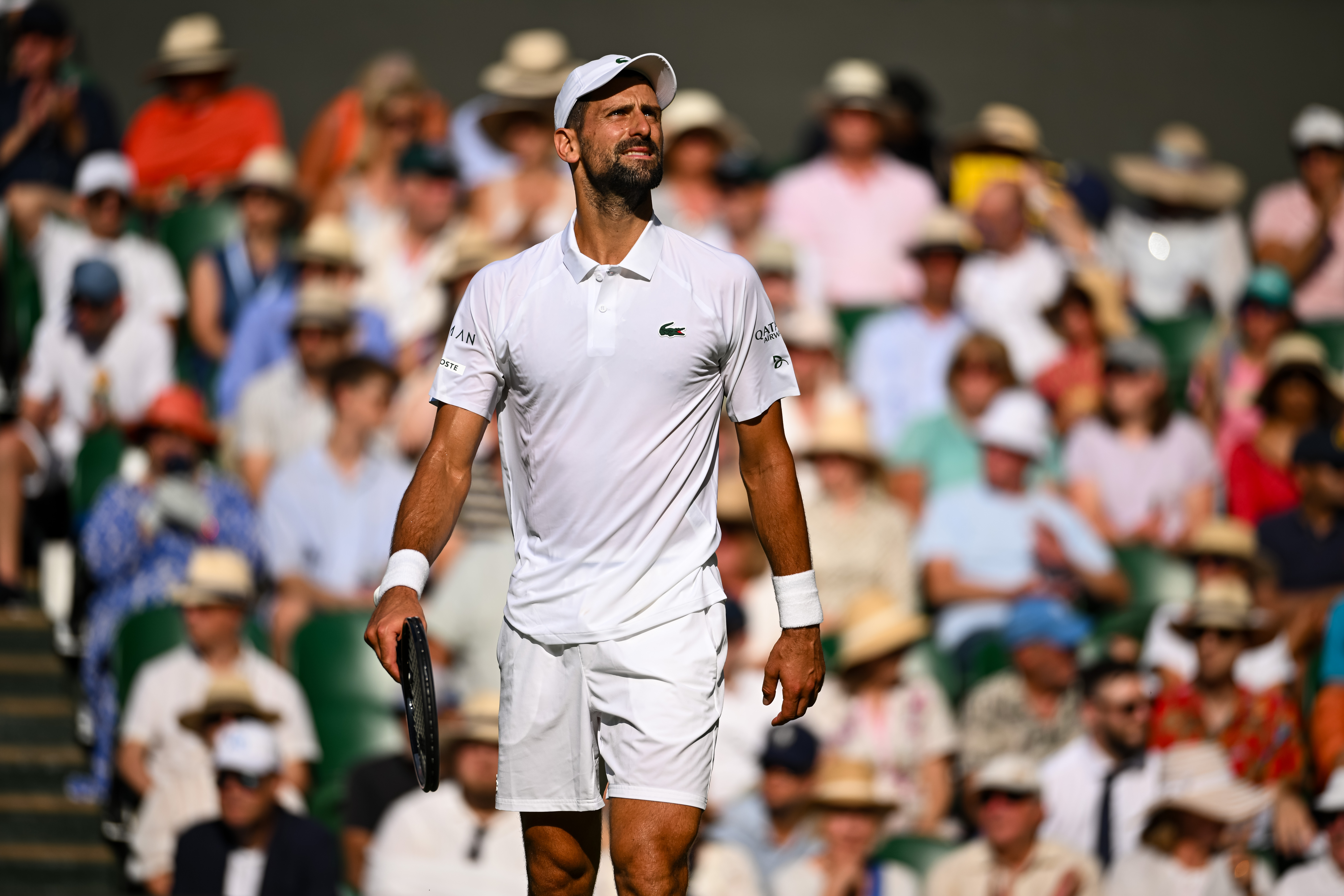 Djokovic eliminato da Sinner a Wimbledon: "Tornerò ancora"