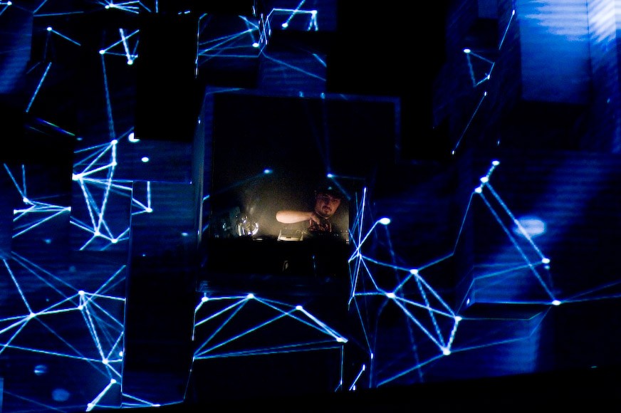 Amon Tobin (fot. Monika Stolarska / Onet.pl)