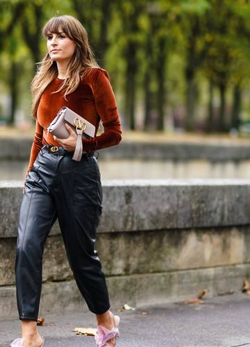 Skórzane spodnie - modele, które rządzą w sezonie jesień/zima 2019 |  Ofeminin