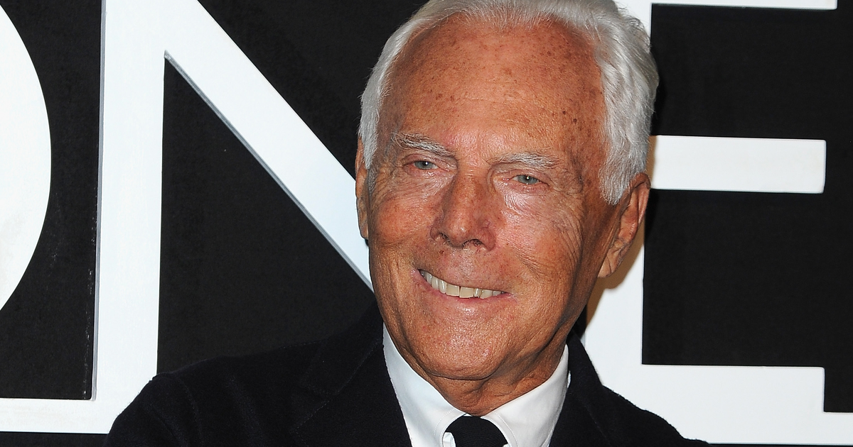 Armani is worth almost 6 billion and is one of the wealthiest