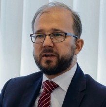 dr Piotr Dardziński wiceminister nauki i szkolnictwa wyższego