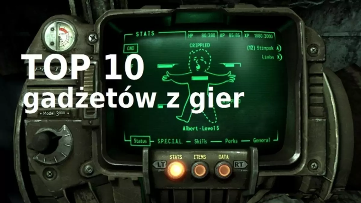 TOP 10 najbardziej pożądanych gadżetów z gier