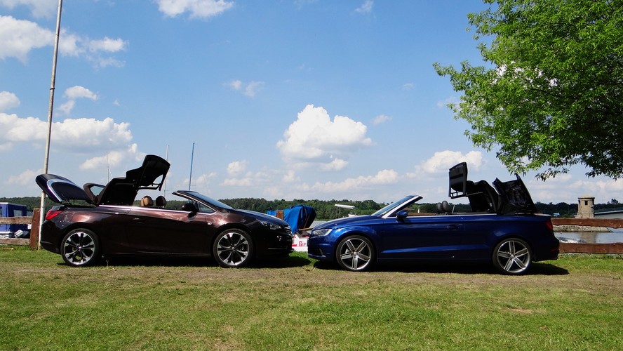 Opel cascada i audi A3 cabriolet