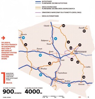 Kamery, czujniki i systemy IT. GDDKiA szykuje inwestycje za 4 mld zł