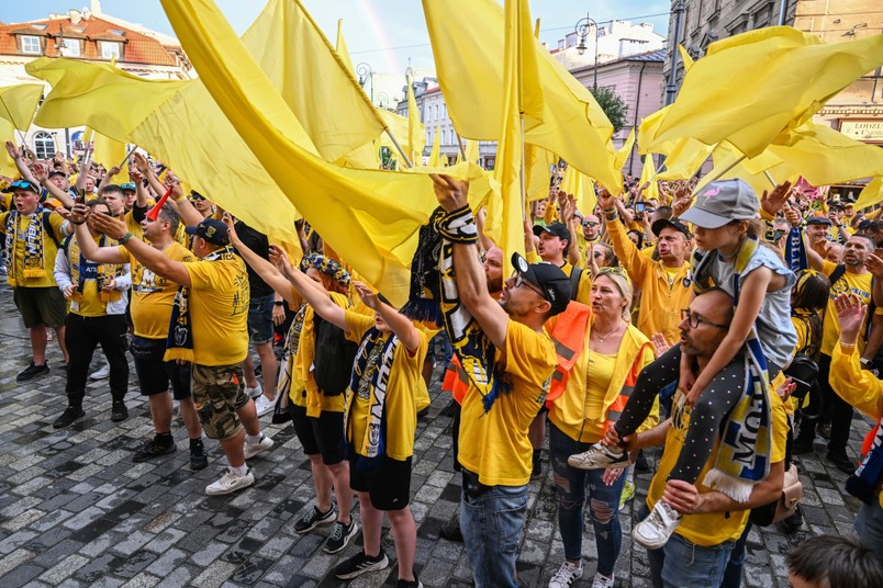 Protest kibiców w Lublinie. Zobacz, czego domagają się fani Motoru