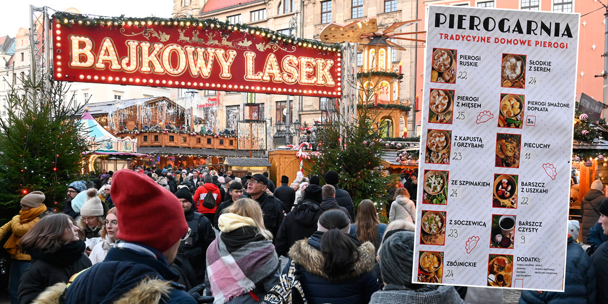 Ceny na Jarmarku Bożonarodzeniowym we Wrocławiu mogą przyprawić o zawrót głowy
