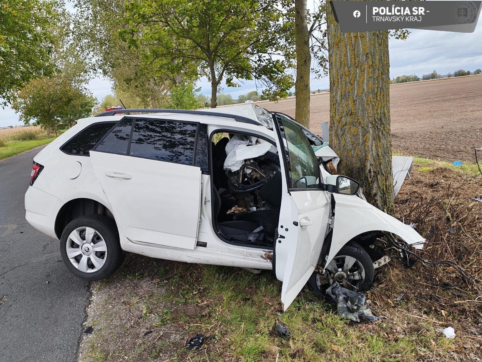 Polícia vyšetruje tragickú dopravnú nehodu v okrese Dunajská Streda.