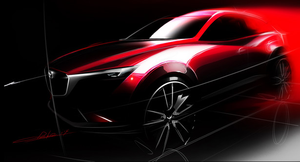 Nowa mazda CX-3, czyli nowy SUV prosto z Japonii. Pierwsze foto