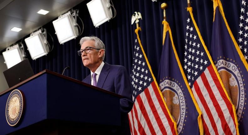 Federal Reserve Chair Jerome Powell.Kevin Dietsch/Getty Images