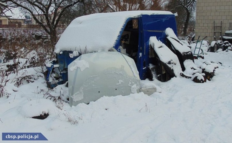 Rozmontowali pół tysiąca samochodów z Europy Zachodniej