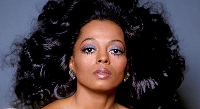 Diana Ross in 1974, inspiration for Teraji P Henson's look