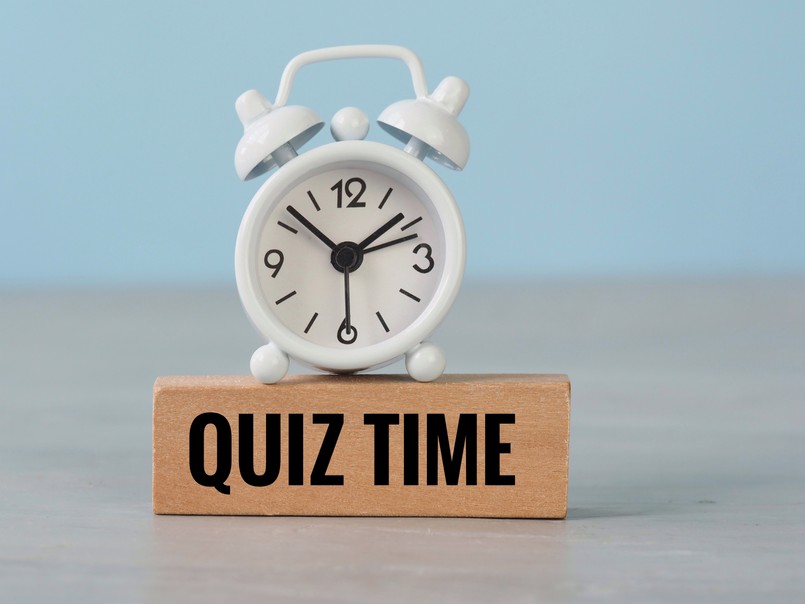 quiz, test